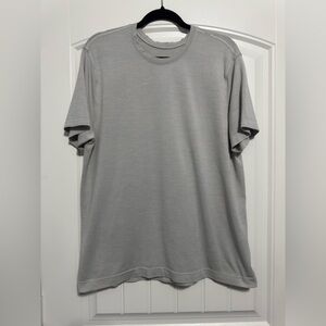 Lululemon Metal Vent Breathe Short Sleeve in Ceramic / White